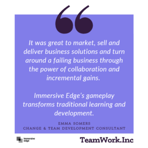 Emma Somers Teamwork Quote